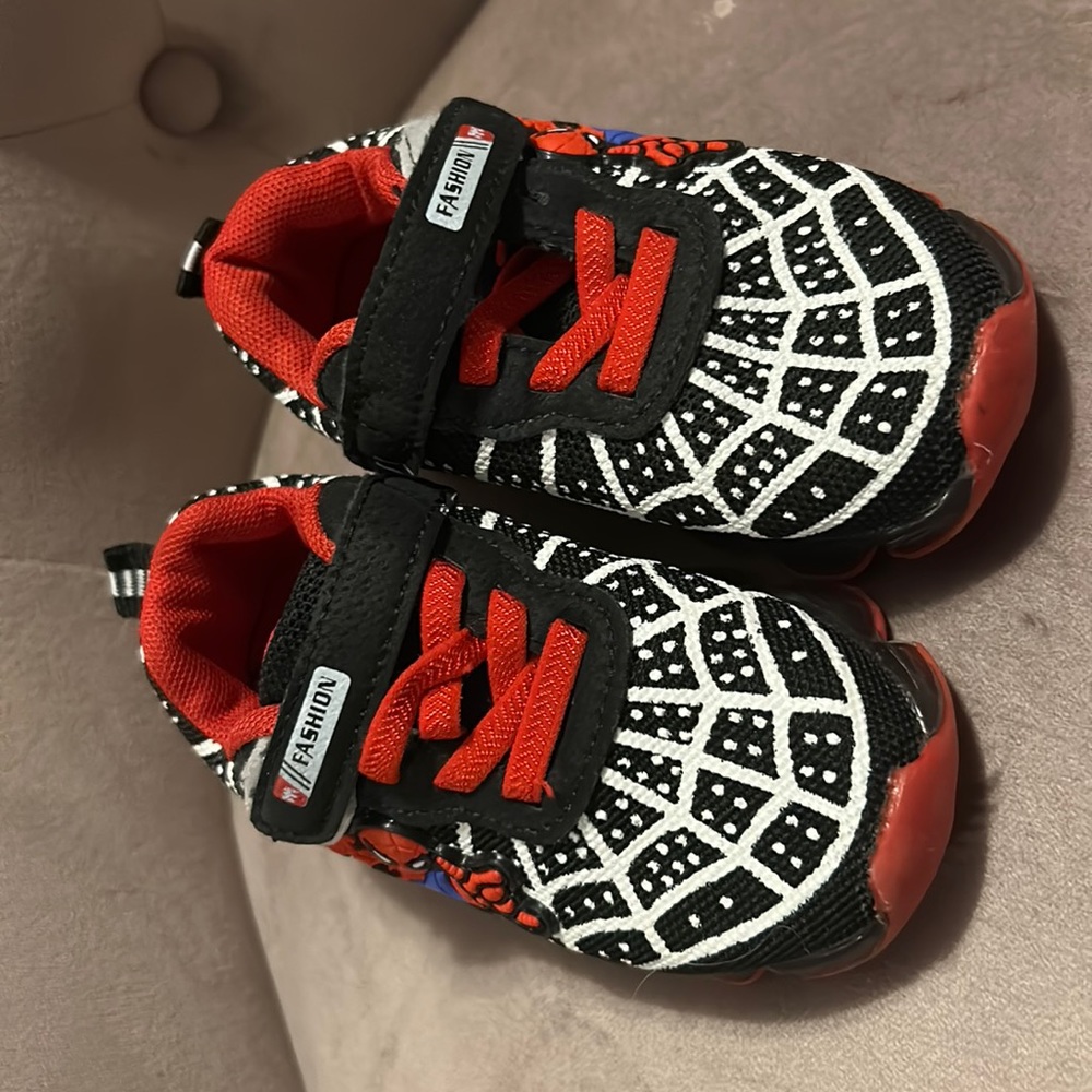 Spider-Man light up sneakers